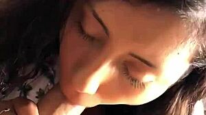 Girl who cleans my house sucks my monster cock 😍.