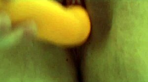Intensely fucking my wet pussy