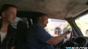 Wow! Teens Stacey Hopkins Try Wild Threesome for Cash Outdoors!