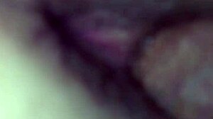 I filled her pussy with my cum, watch the creampie drip out.