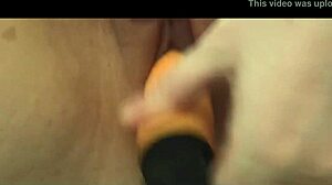 Intensely fucking my wet pussy