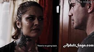 Bu Bağlı Koyu Sarışın Kadın İçin Artık Geri Dönüş Yok