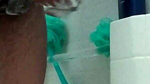 are you washing your big brown monster cock in the shower?