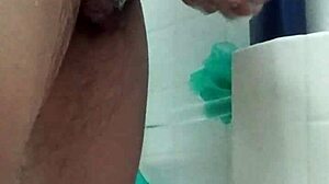 are you washing your big brown monster cock in the shower?