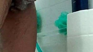 are you washing your big brown monster cock in the shower?