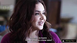 นาตาชา นายซ์ MILF หีใหญ่ ลองเซ็กส์แอนนอลครั้งแรกกับลูกชายน่ารัก