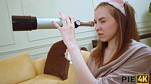 Russian Teen Fantasy in Stockings Sparks Group Heat