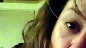 Damn, sucking that cock in the shower feels so good! 🚿