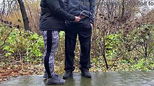 mother-in-law rules in this outdoor homemade video with big ass chubby fetish