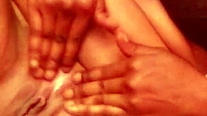 queensandy bends over on webcam, using toys for wet squirting orgasm