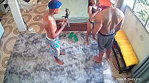 Man, I caught biggest mess on secret BBB cam with Jasmine Santanna