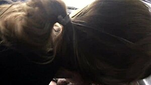 Get Ready For An Intense Car Blowjob Action!