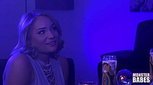 Hadley and Darcie share an intimate lesbian moment