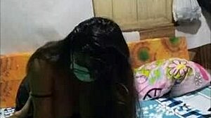 Stepsister Climbs on Chest, Removes Pants, and They Share Intimate Moments.