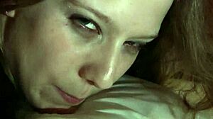 Petite brunette fingering herself so pleasurably!