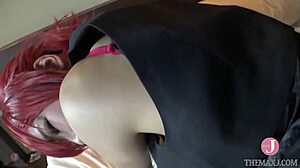 Hentai Cosplay Babe Deepthroats Junior Member!