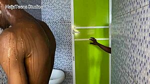 Shower Seduction with Big Black Stepbro Pounding