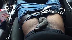 Get Ready For An Intense Car Blowjob Action!