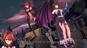 Petrified Ricca Turns Into Succubus In 3D Hentai Game