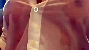 Wet Shirt Pussy Tease