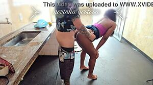 Latina Maid Gets Ass Fucked Hard