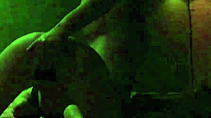 Girlfriend spanked in thong and panties