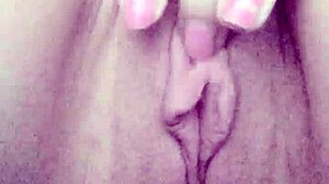 Hot night alone with pussy masturbation