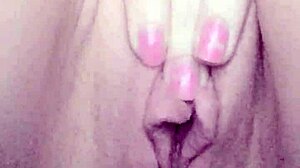 Hot night alone with pussy masturbation