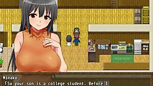 minako english hentai game intro with cheating anime whore creampie