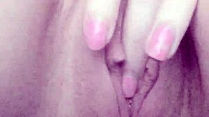 Hot night alone with pussy masturbation