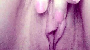 Hot night alone with pussy masturbation