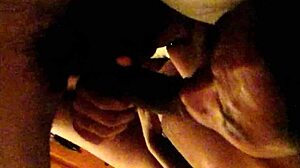 trifling black whore sucking that cock in vegas