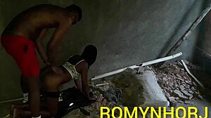 In this POV voyeur scene, a Brazilian latina engages in anal masturbation on webcam.