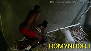 In this POV voyeur scene, a Brazilian latina engages in anal masturbation on webcam.