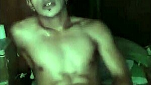 sherlanz jerks off alone and cums in casual solo session