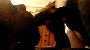 trifling black whore sucking that cock in vegas