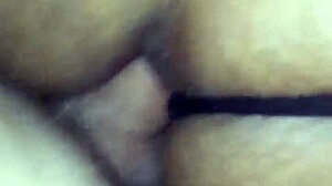 The couple engages in passionate FUCKING of the wet pussy