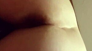 BBW enjoys huge dildo play in casual session. 😊