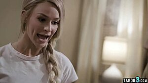 Lesbian Teens Emma Hix Confess Nasty Secrets to Busty MILF Stepmom Sarah Vandella