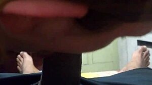 stepdad fucks horny blonde and cums inside