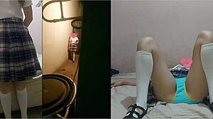 Första gången för mexikansk studenttjej, knullar för bara 25 dollar