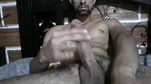 It feels so good watching this man masturbate all by himself