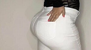 Curious about a seductive Colombian mother-in-law with a huge Latina backside?