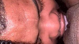 Redhead's head game strong on wet pussy