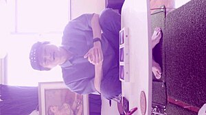 The first live performance unfolds casually