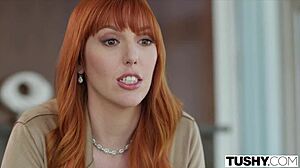 Yo, Lauren handelt stoute prof af als een pro! 😜