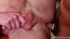 Straight cowboys try gay gloryhole sex!