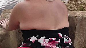 Public Creampie at Lagoa Beach