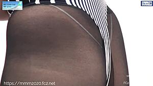 Japanese Pantyhose Photography Session Five One