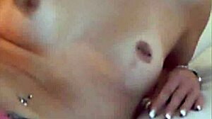 i'm this german blonde using a dildo on myself